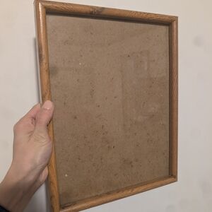 Rustic Brown Wooden Picture Frame